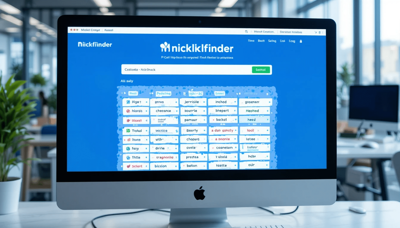 nickfinder blue colour