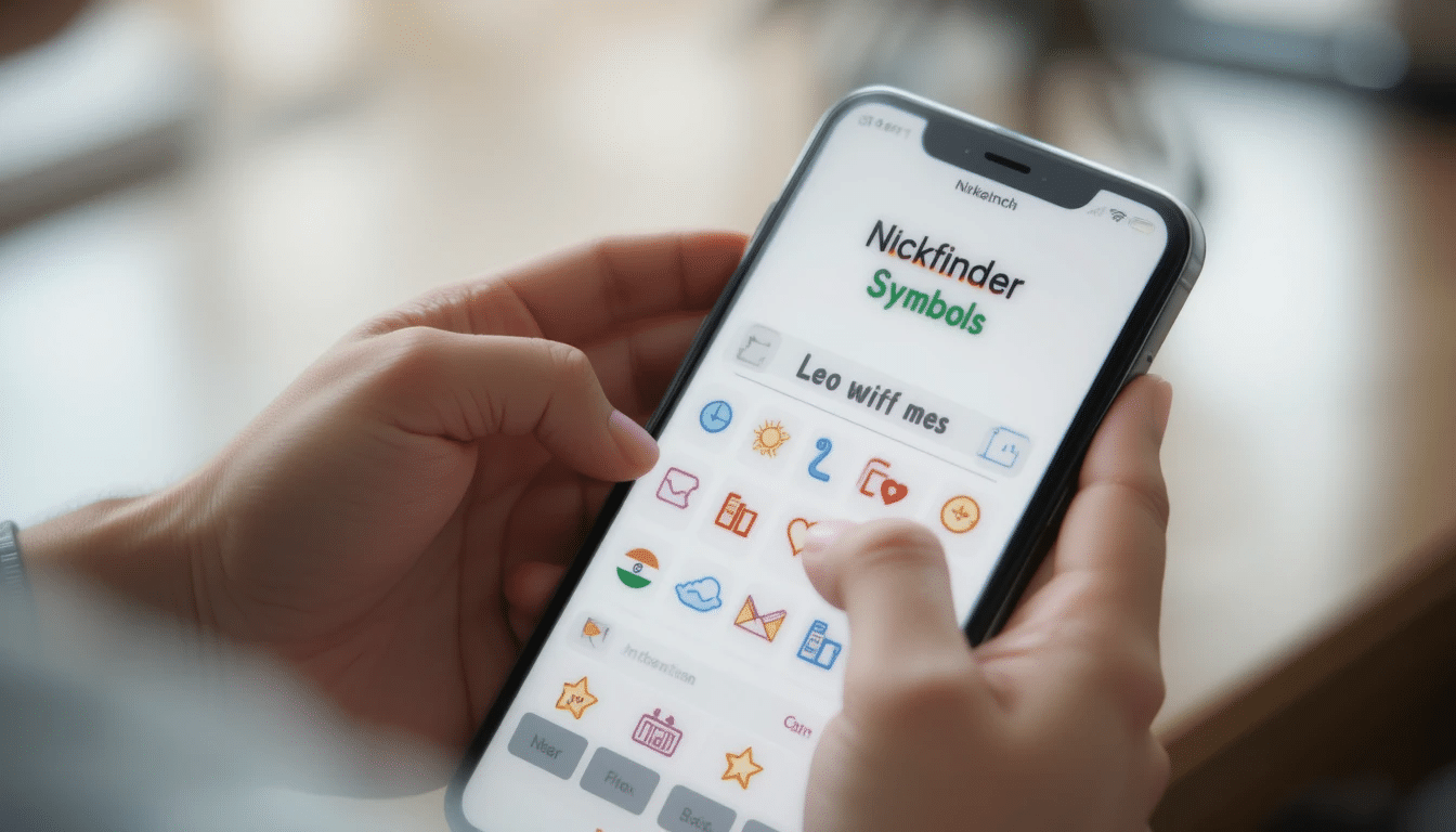nickfinder symbols aesthetic
